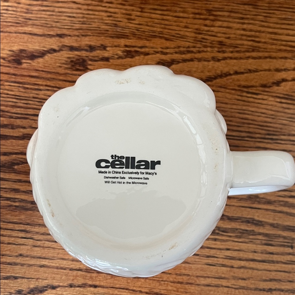 The Cellar African American Santa Mug With Peppermint Tassel - Picture 7 of 7